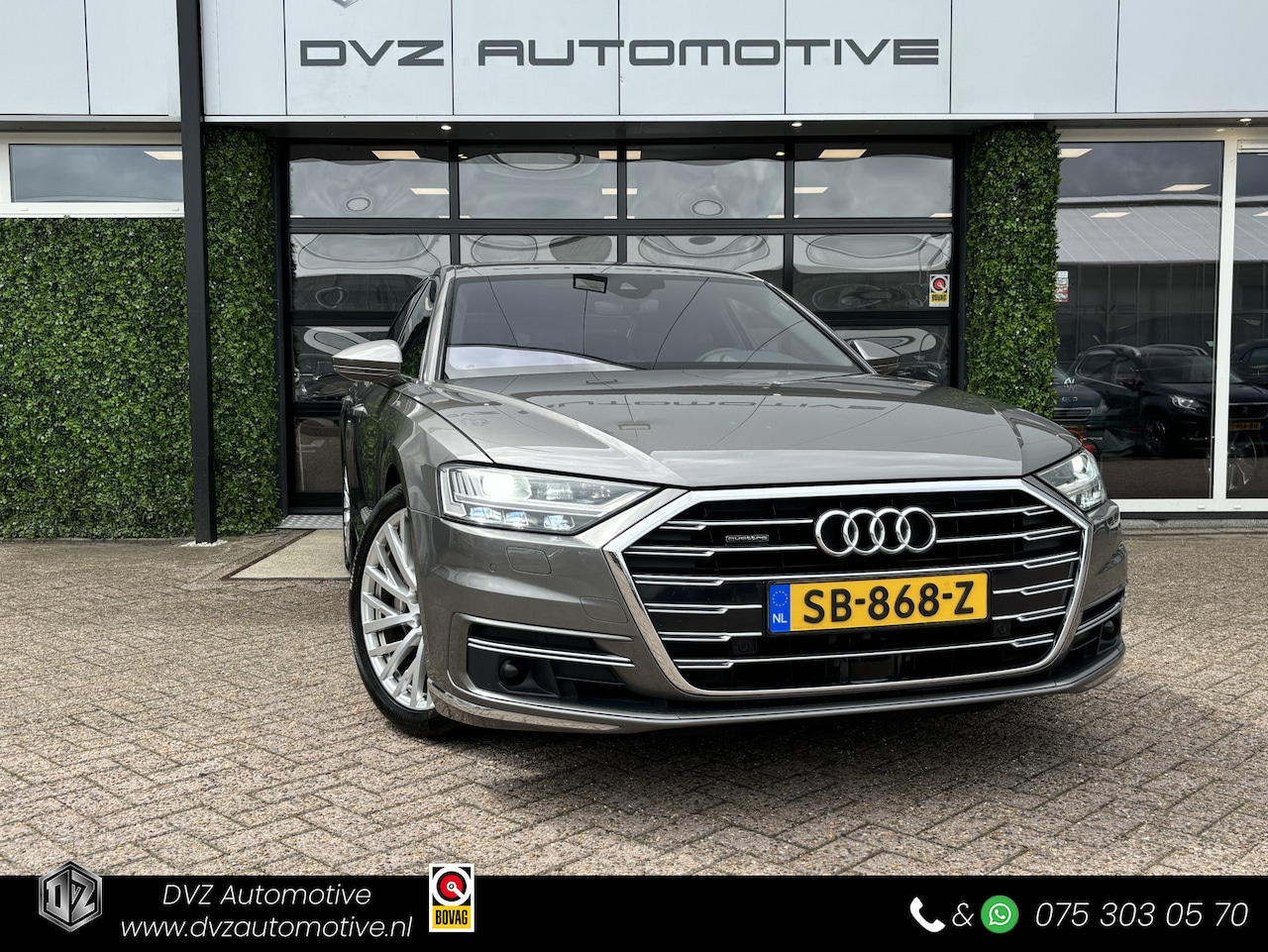 Audi A8 - 55 TFSI 340PK Quattro | Design Selection | B&O | Tour Pack - AutoWereld.nl