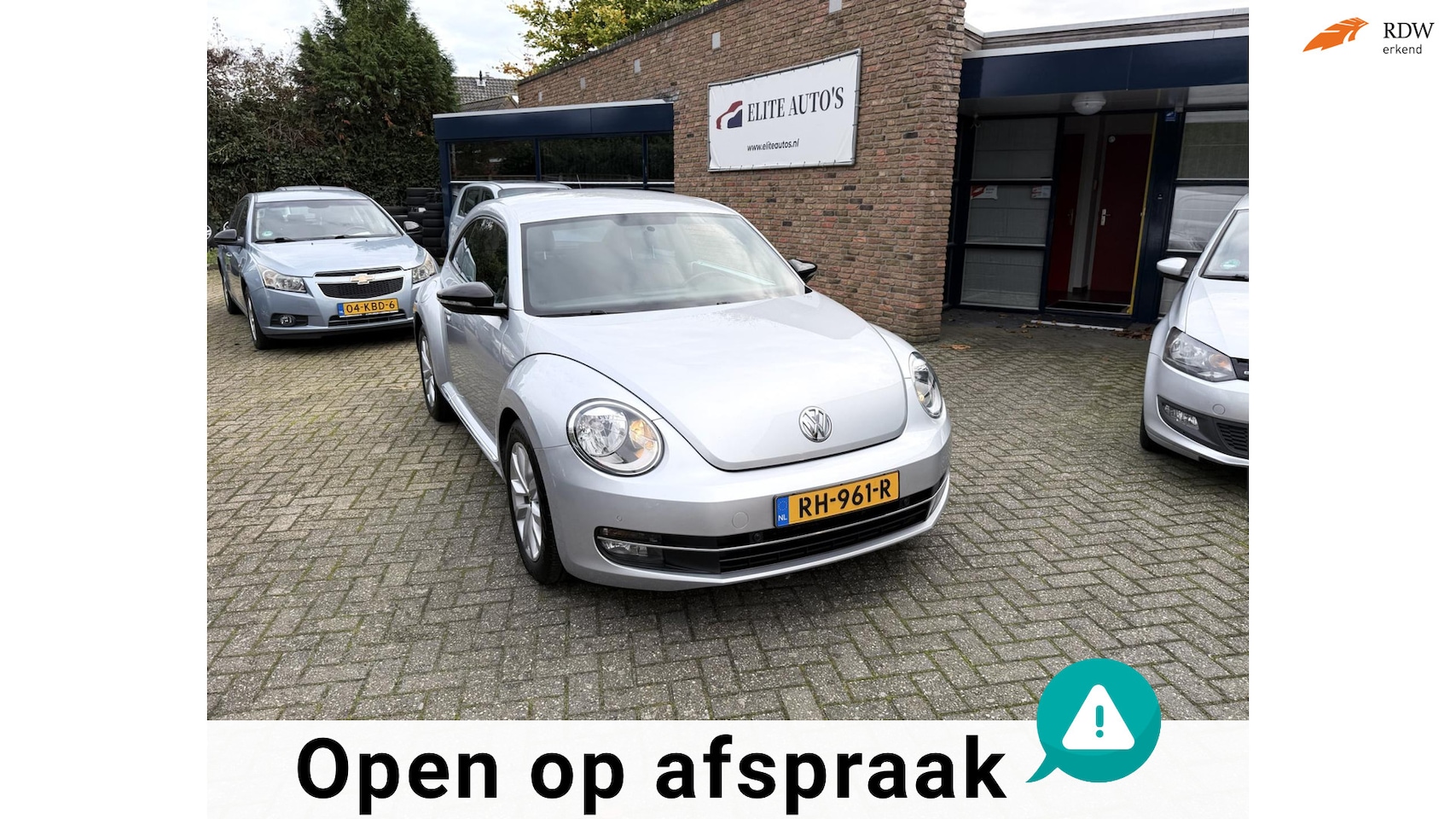 Volkswagen Beetle - /Zeer mooie en goed onderhouden/Airco/6bak/Lage km+nap/Apk 25-10-2026!! - AutoWereld.nl