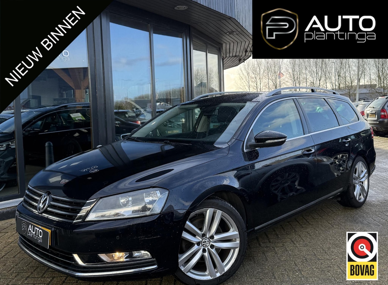 Volkswagen Passat Variant - 1.8 TSI Highline 160PK | NL AUTO | Trekhaak | Stoelverwarming | Lederen Bekleding | Parkee - AutoWereld.nl