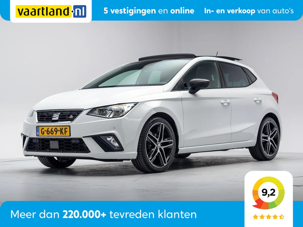 SEAT Ibiza - 1.0 TSI FR Business Intense [ Panoramadak Camera Navi ] - AutoWereld.nl