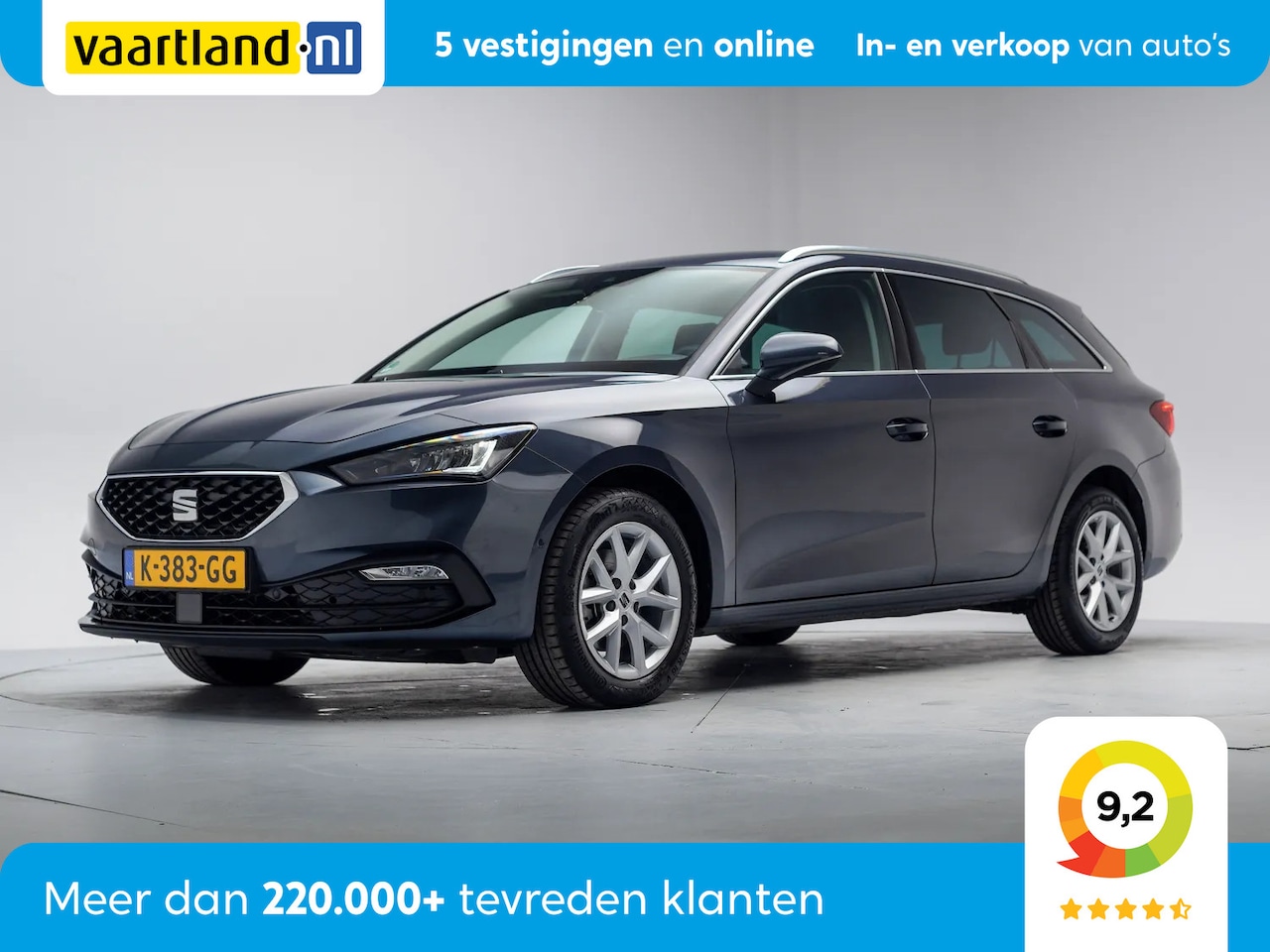 SEAT Leon - 1.5 TSI Style Launch Edition [ Navi Stoelverwarming Keyless ] - AutoWereld.nl