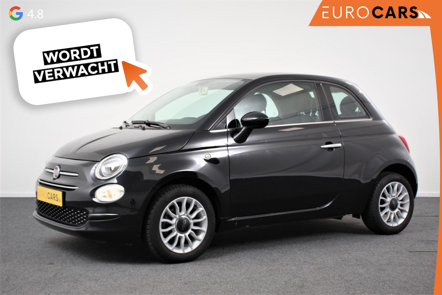 Fiat 500 - 1.2 Lounge | Lederen Bekleding | Navigatie | Panoramadak | Climate Control | Cruise contro - AutoWereld.nl