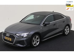 Audi A3 Limousine - 30 TFSI S edition, 2 X S- LINE, matrix led, daytona grijs, 1 e eigenaar, 1/2 leder, 's, NL