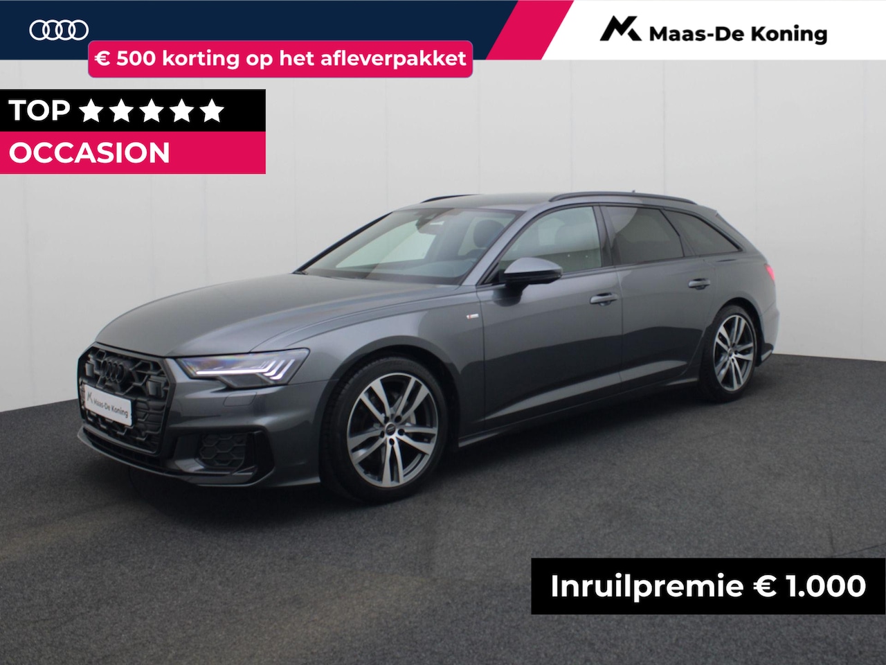 Audi A6 Avant - 40 TFSI/204PK S edition Competition · Apple Car Play · Adaptive Cruise Control · HD Matrix - AutoWereld.nl