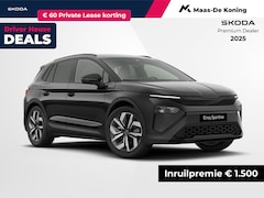 Skoda Elroq - Sportline Elektromotor 150 kW/204 PK SUV | Black Magic | 20 inch Vega Velgen | Private lea