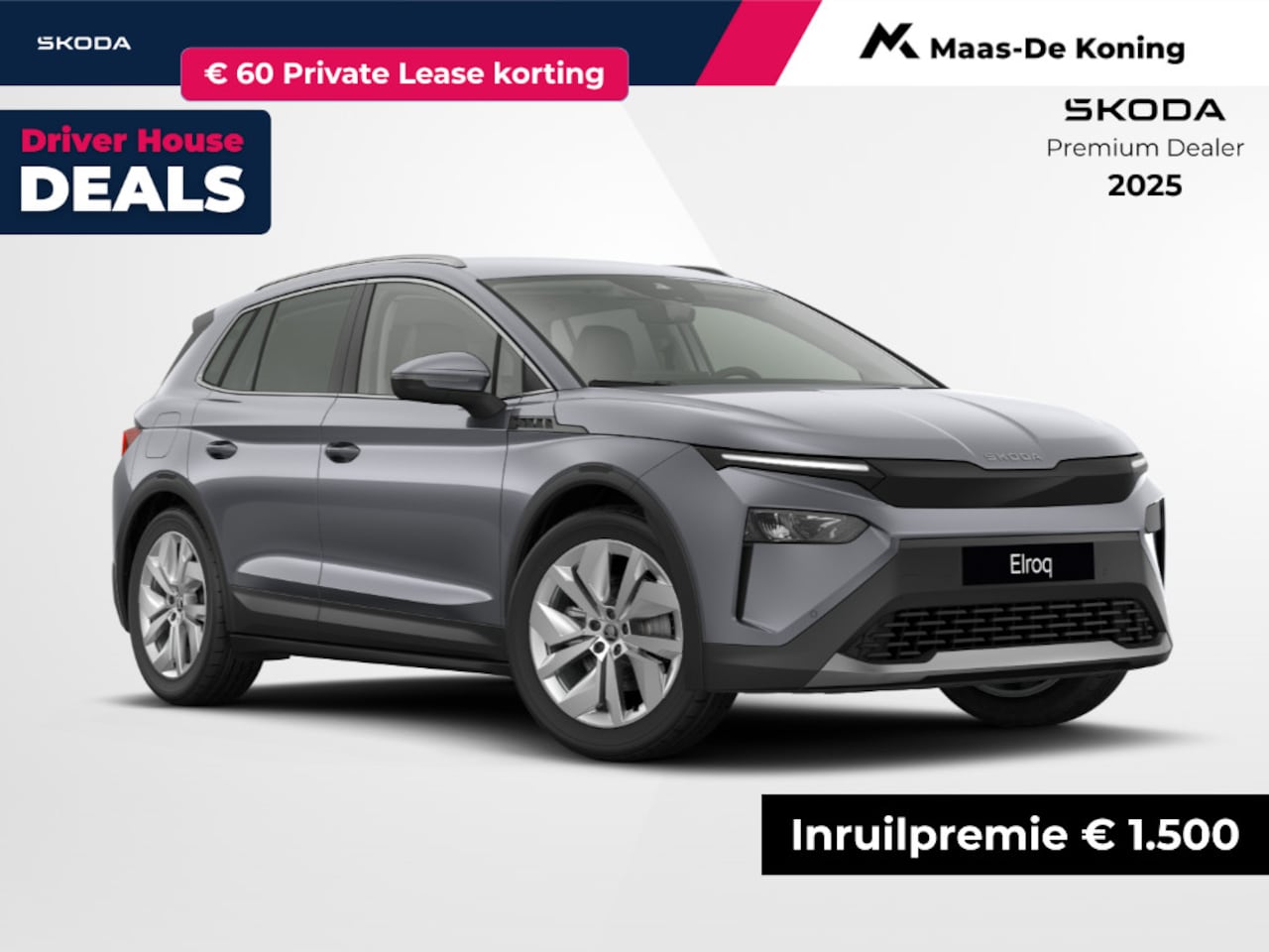 Skoda Elroq - Business Edition Tour Elektromotor 150 kW / 204 PK | 20 inch Vega Velgen | Trekhaak, wegkl - AutoWereld.nl