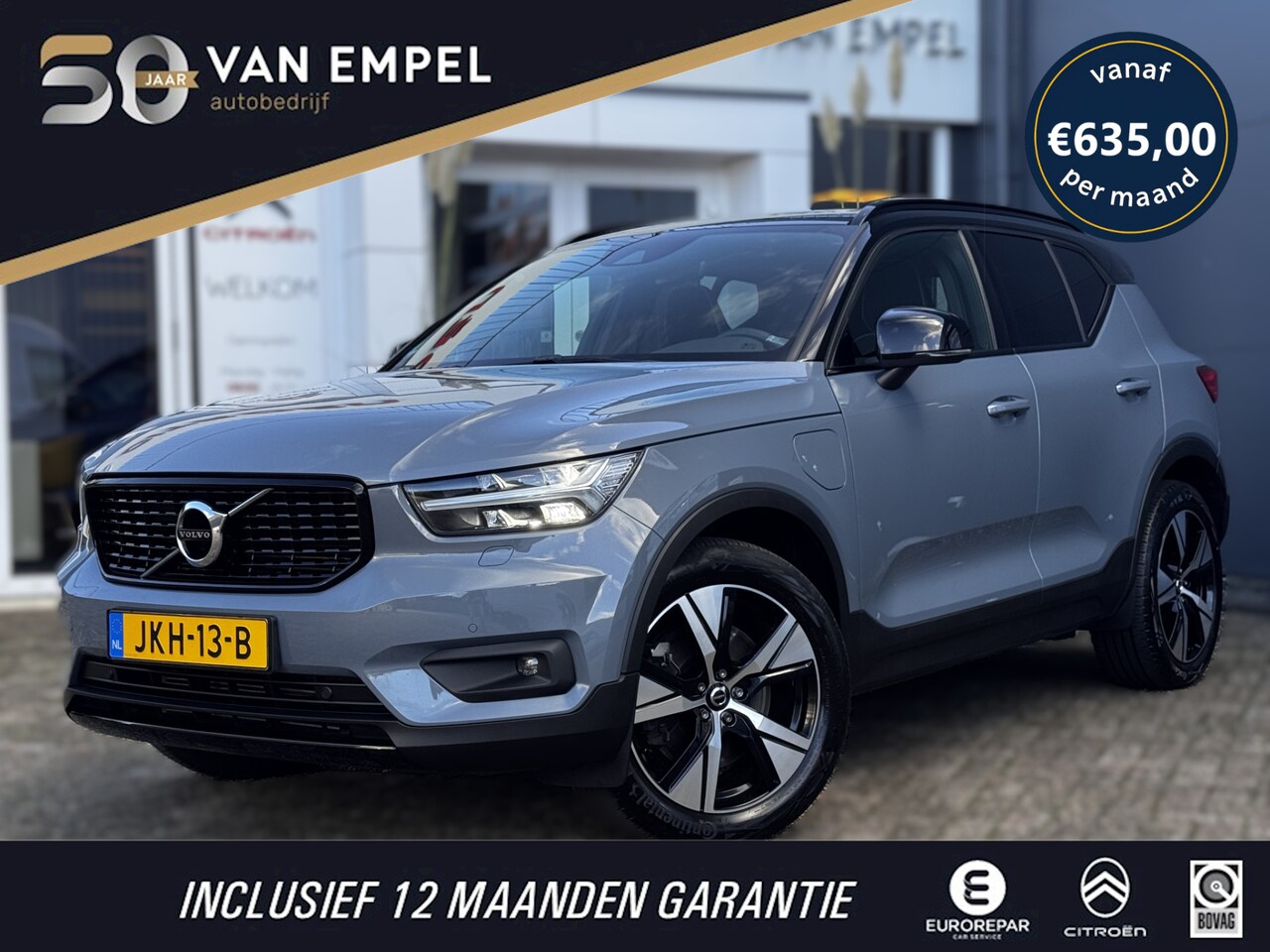 Volvo XC40 - 1.5 T4 Recharge R-Design | Trekhaak | Elek. Achterklep | Adaptive Cruise| Camera | Harman - AutoWereld.nl