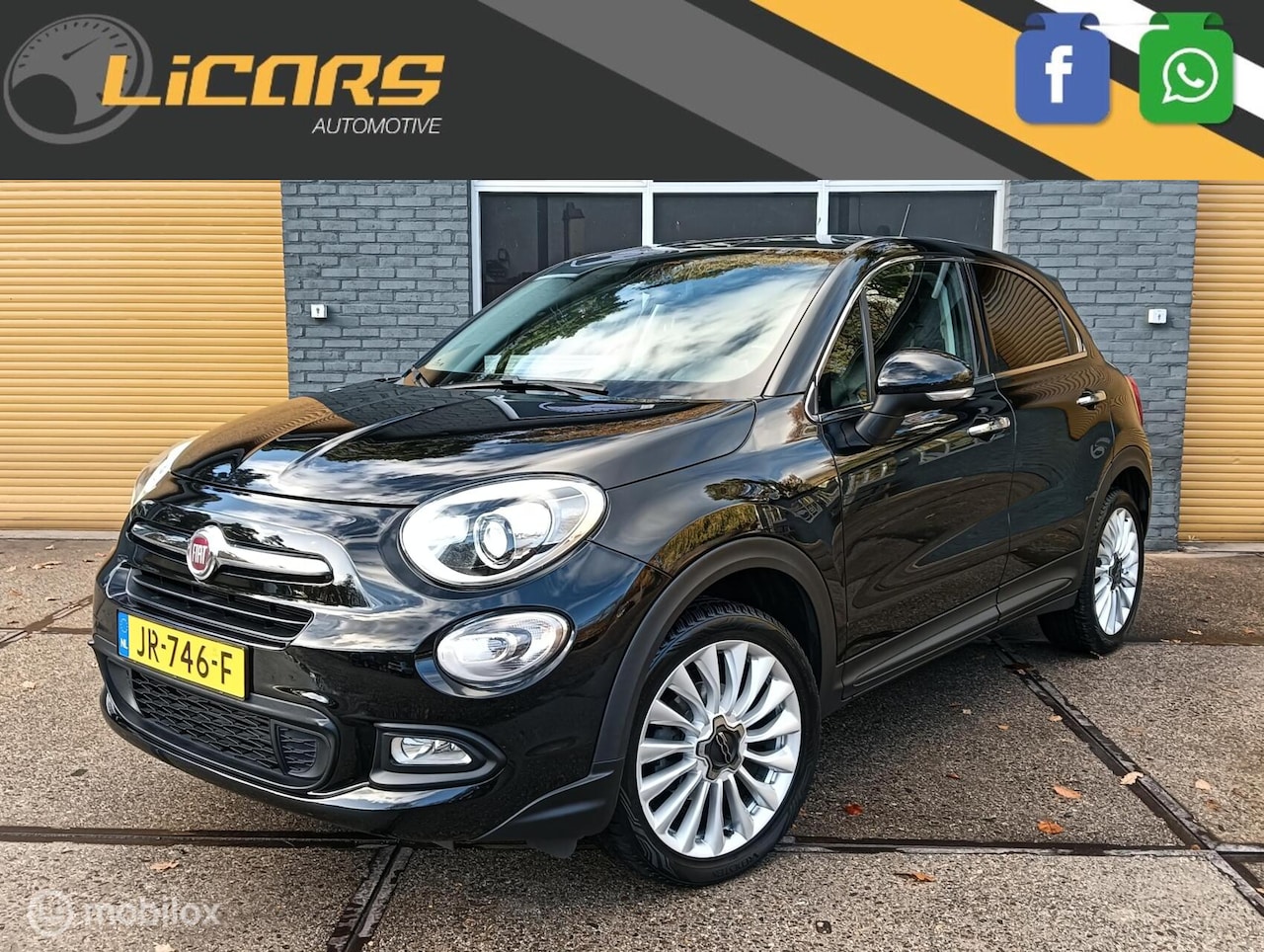 Fiat 500 X - 1.4 Turbo 140pk Aut. Lounge/ 4seizoensbanden - AutoWereld.nl