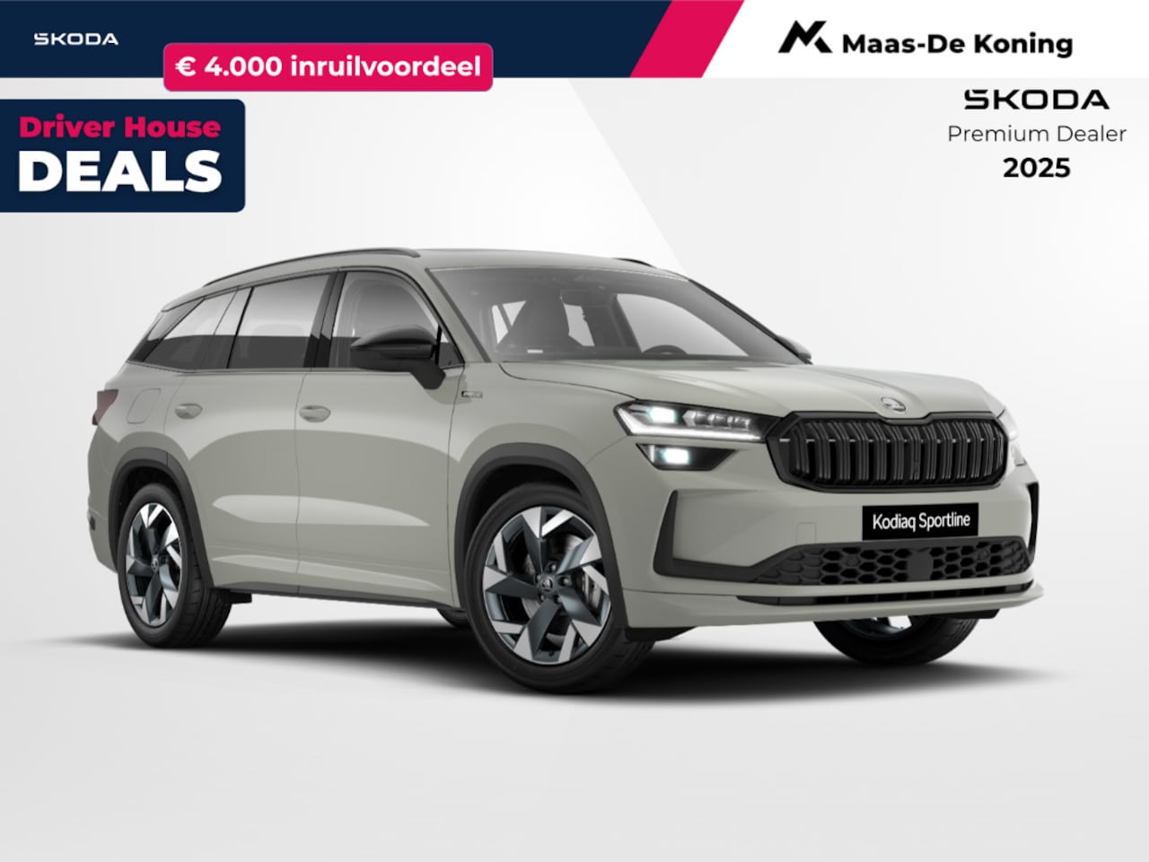 Skoda Kodiaq - Sportline Business 1.5 TSI PHEV 150 kW / 204 PK SU | Panorama dak | Trekhaak wegklapbaar | - AutoWereld.nl
