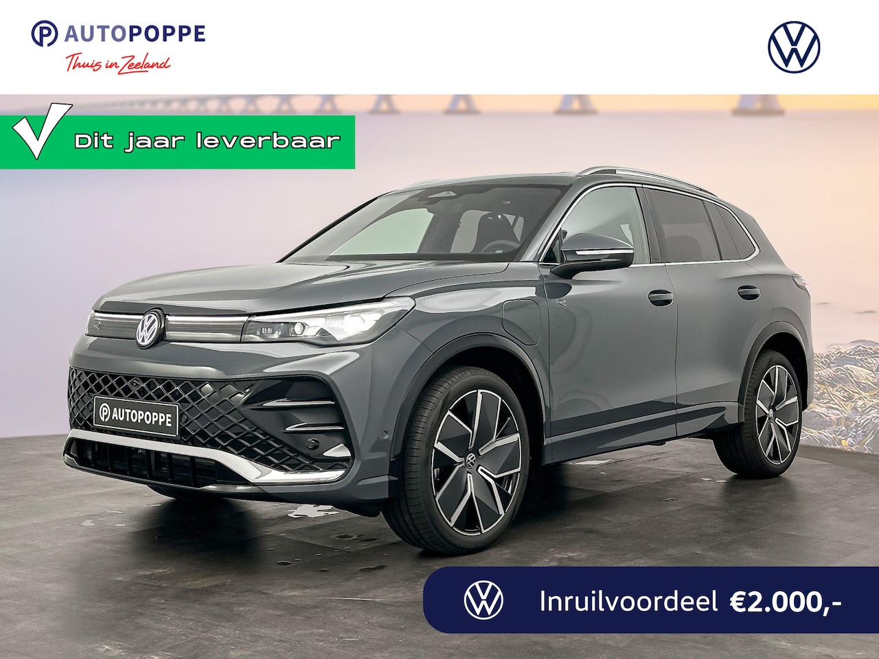 Volkswagen Tiguan - R-Line-Edition 1.5 eHybrid 150 kW / 204 pk SUV 6 v - AutoWereld.nl