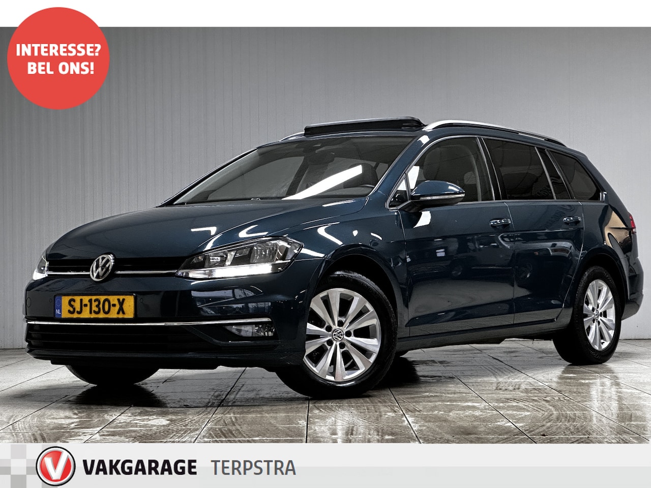Volkswagen Golf Variant - 1.0 TSI Comfortline Business/ Facelift!/ Pano-Dak/ Dode-Hoek DET./ Adaptive Cruise/ Apple - AutoWereld.nl