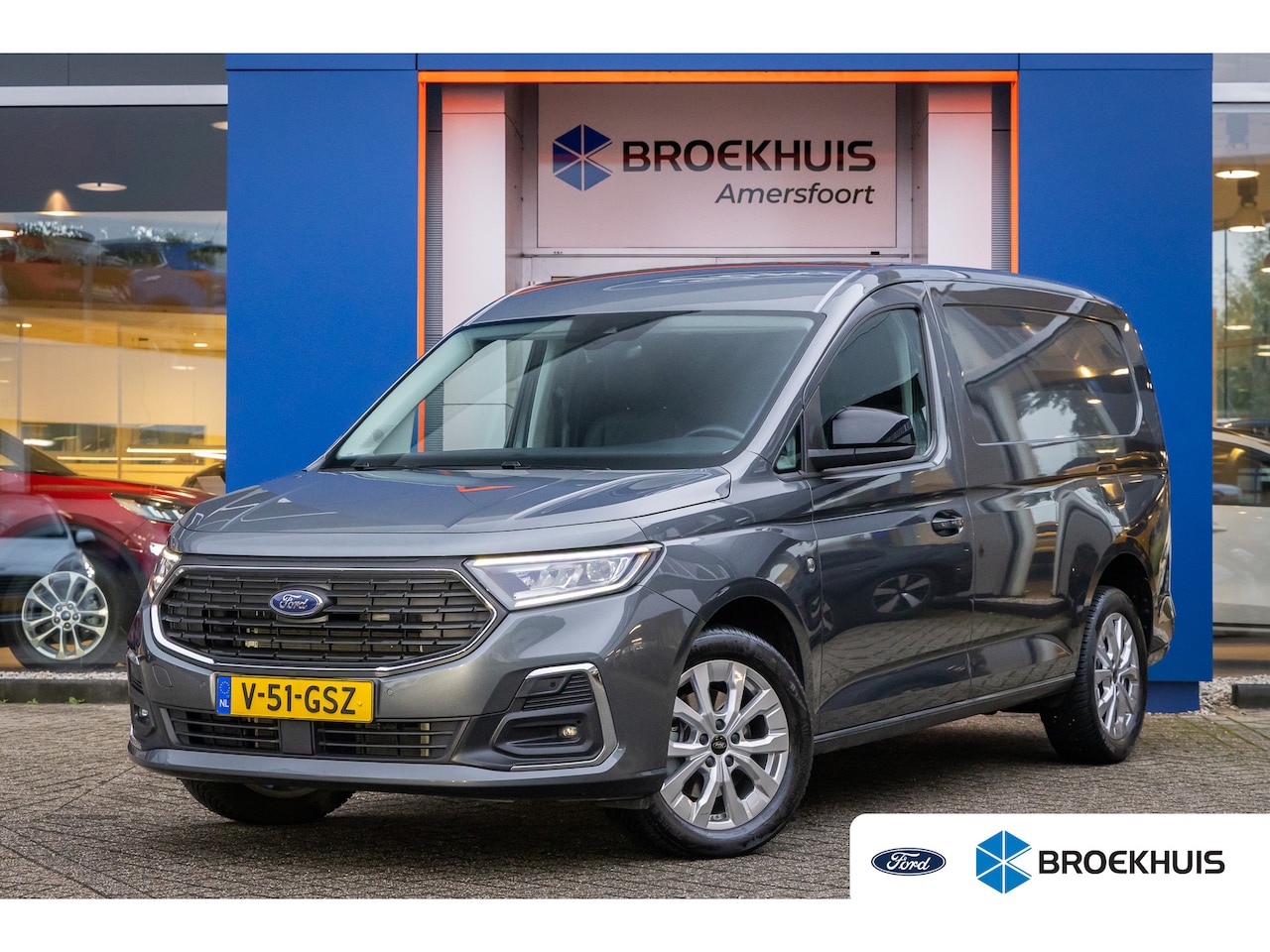 Ford Transit Connect - 2.0 EcoBlue L2 Limited | Trekhaak | Camera | Cruise adaptief | Stoel verwarming | Apple Ca - AutoWereld.nl