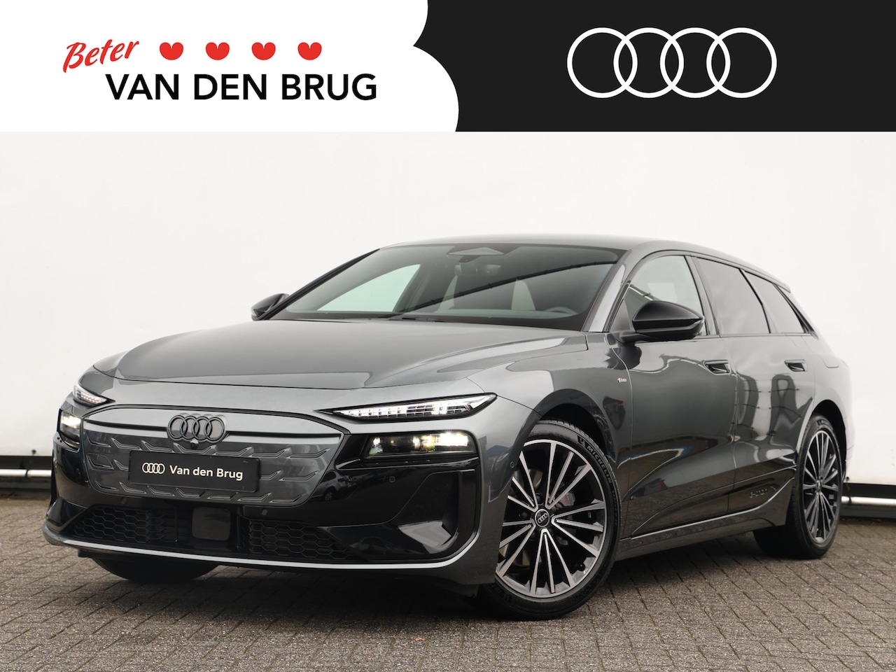 Audi A6 Avant e-tron - S edition 83 kWh | Trekhaak | Leder interieur | Stuurverwarming | 360° camera | Bijrijders - AutoWereld.nl