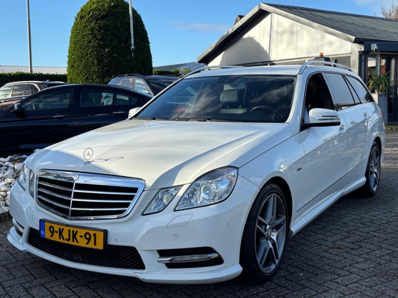 Mercedes-Benz E-klasse Estate - E220 CDI AMG Sport Edition 2012 Wit - AutoWereld.nl
