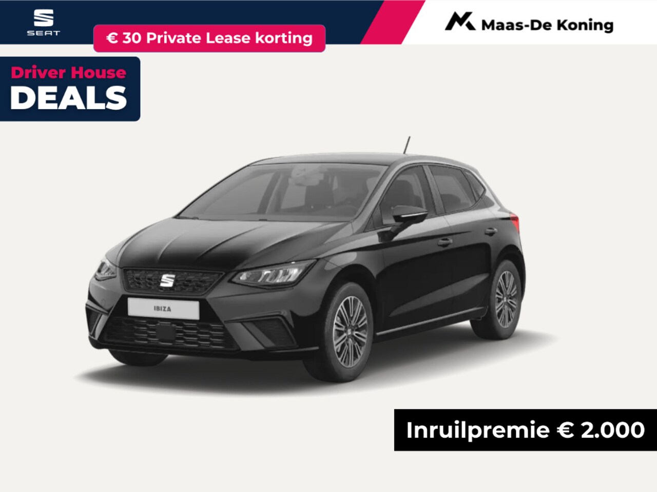 SEAT Ibiza - Style 1.0 EcoTSI 70 kW / 95 PK Hatchback 5 deurs 5 versn. handbak | Inruilpremie 2000,- - AutoWereld.nl