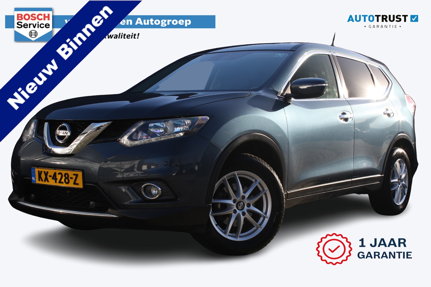 Nissan X-Trail - 1.6 DIG-T Acenta | Trekhaak | Incl. 12 maanden garantie | Panoramadak | Lichtmetalen velge - AutoWereld.nl