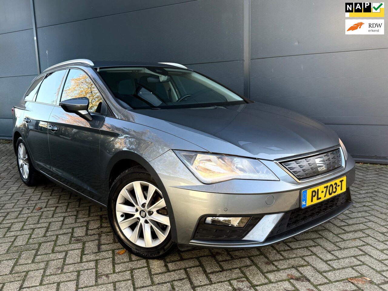 SEAT Leon ST - ST/Automaat/Navi/carplay/psrkeer sensoren voor en achter/led lamp/ 1.0 EcoTSI Style Busine - AutoWereld.nl