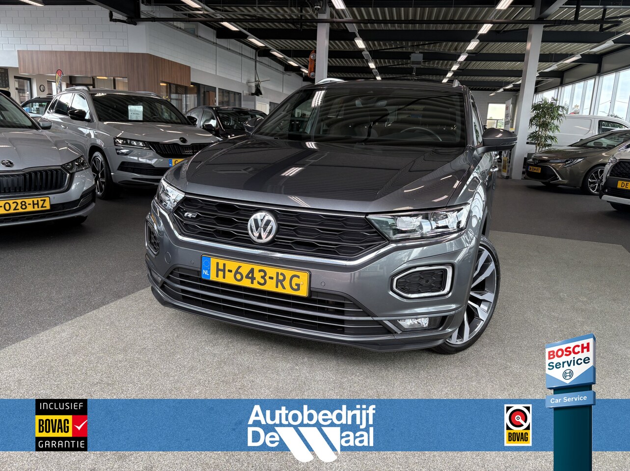 Volkswagen T-Roc - 1.5 TSi 150PK DSG Sport Bns R CAMERA/NAVI/VIRTUAL/PDC/19INCH/AFN.TREKHAAK - AutoWereld.nl