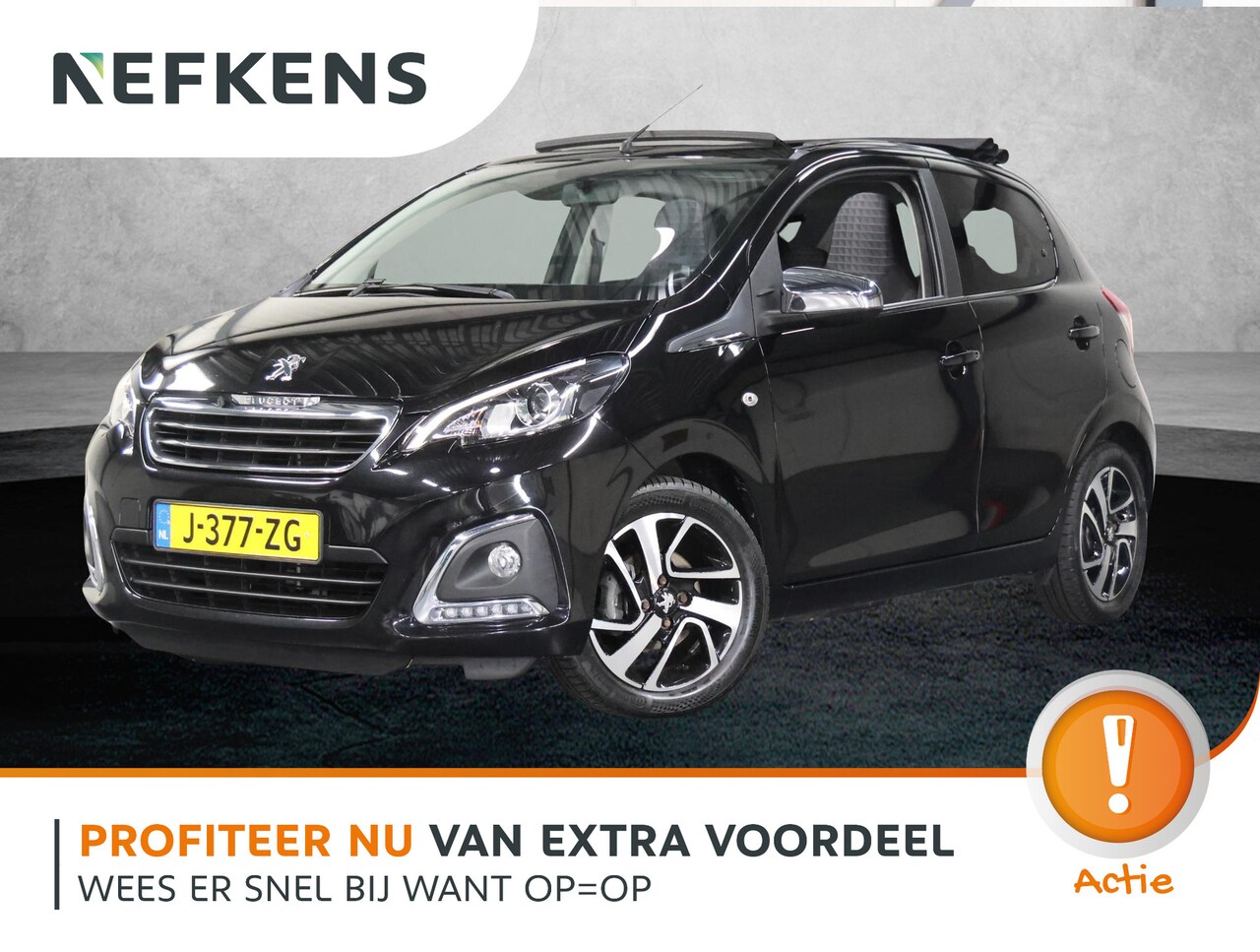 Peugeot 108 - 1.0 e-VTi Allure TOP! | Vouwdak/Cabrio | AppleCarplay/AndroidAuto | Climate Control | Came - AutoWereld.nl