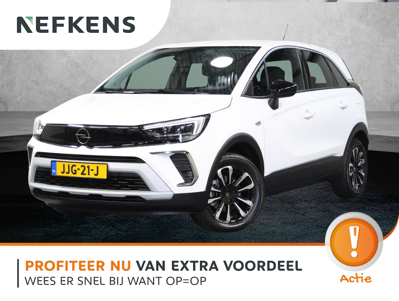 Opel Crossland - 1.2 110PK Turbo Elegance | 1ste eigenaar | AGR Stoel | Navigatie | Camera | AppleCarPlay/A - AutoWereld.nl