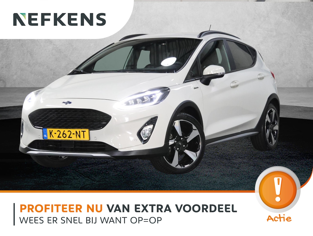 Ford Fiesta - 95PK Active X | 1ste eigenaar | AppleCarplay/AndroidAuto | Armsteun | Trekhaak | Winterpak - AutoWereld.nl