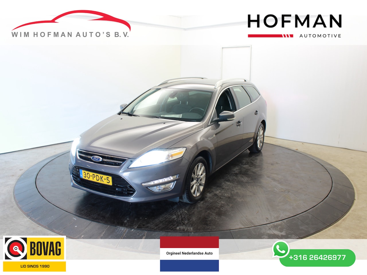 Ford Mondeo - 161PK Titanium Dealer onderhouden Navi APK 3-2026 incl set Nieuwe All Season - AutoWereld.nl