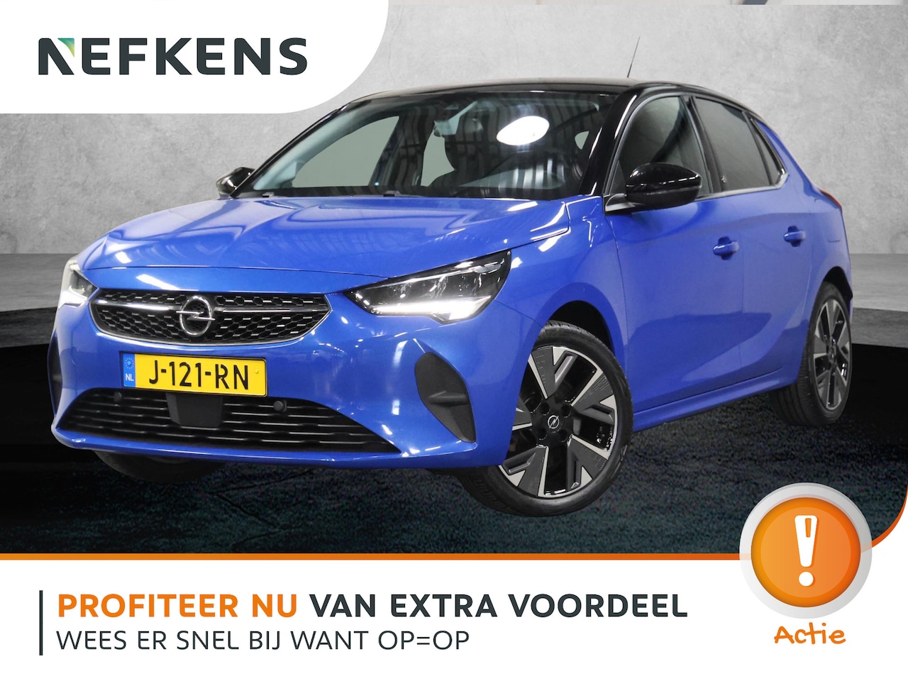 Opel Corsa-e - Elegance 50kWh 136PK | 1ste eigenaar | 3 FASE | Winterpakket | 17"LMV | Cruise Control | C - AutoWereld.nl