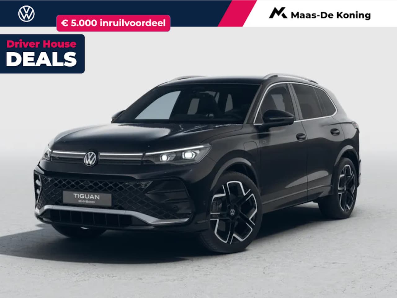 Volkswagen Tiguan - R-Line Edition 1.5 eHybrid 204 PK 6 versn. DSG · Trekhaak inklapbaar, met elektrische ontg - AutoWereld.nl