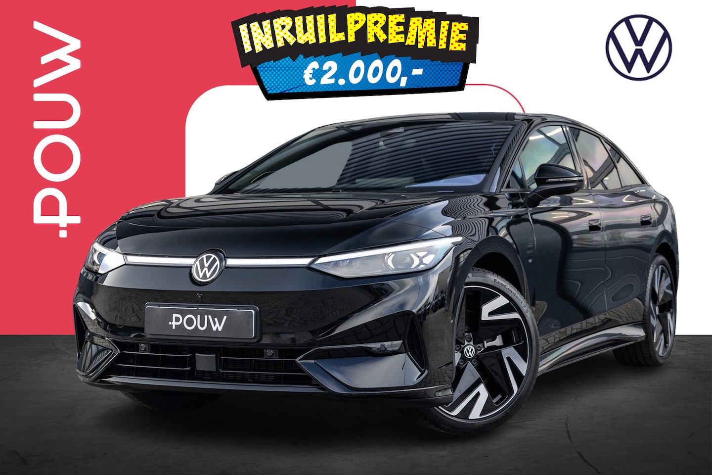 Volkswagen ID.7 - 286pk Pro Limited Edition 77 kWh | 21" Velgen | Trekhaak Wegklapbaar - AutoWereld.nl