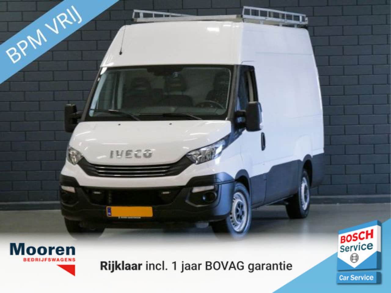 Iveco Daily - 35S14 136PK Automaat L2H2 Euro 6 | 3500KG Trekgewicht | Automaat | Imperiaal en trap | - AutoWereld.nl