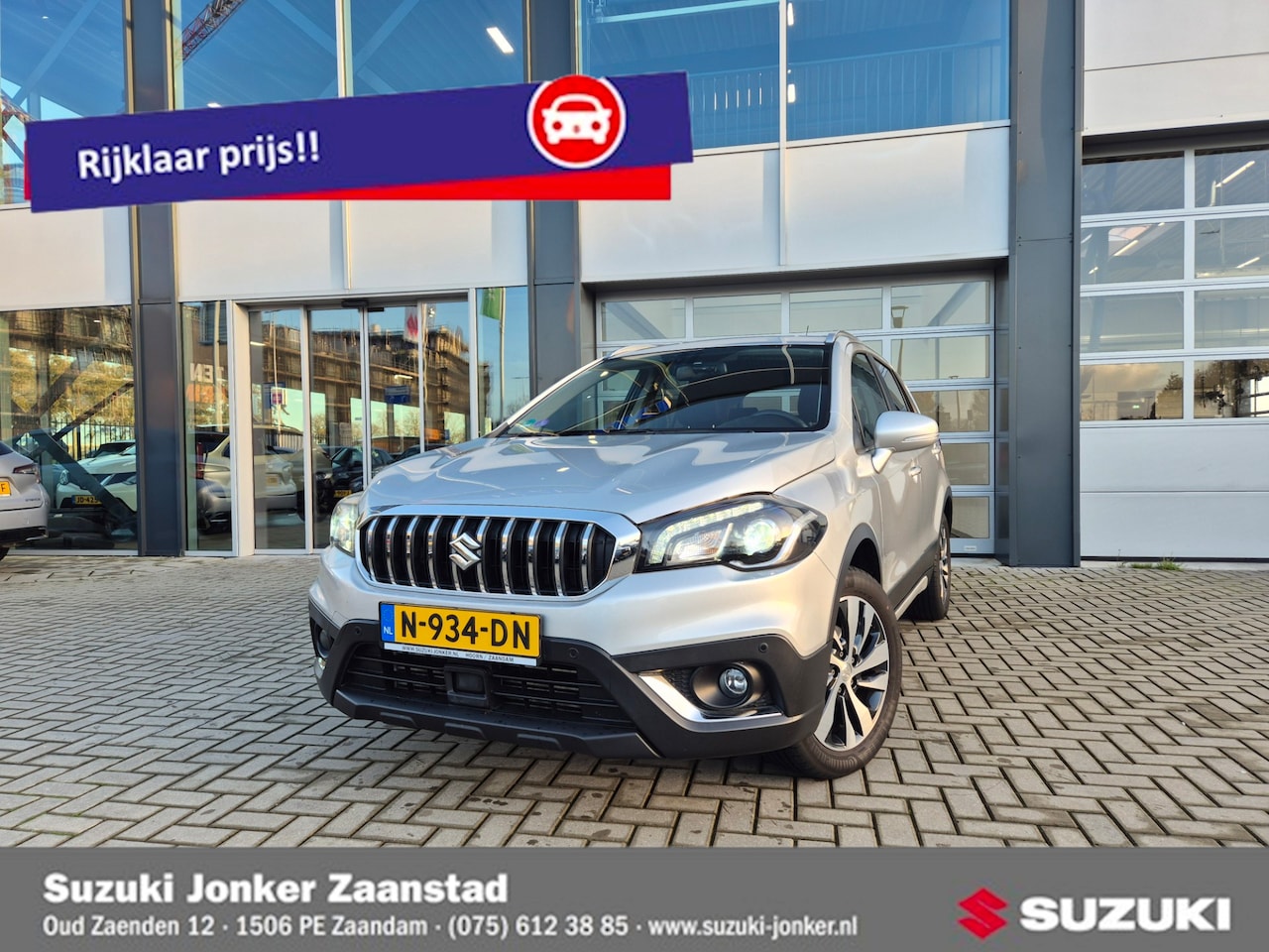 Suzuki S-Cross - 1.4 Boosterjet Style Smart Hybrid Trekhaak - AutoWereld.nl
