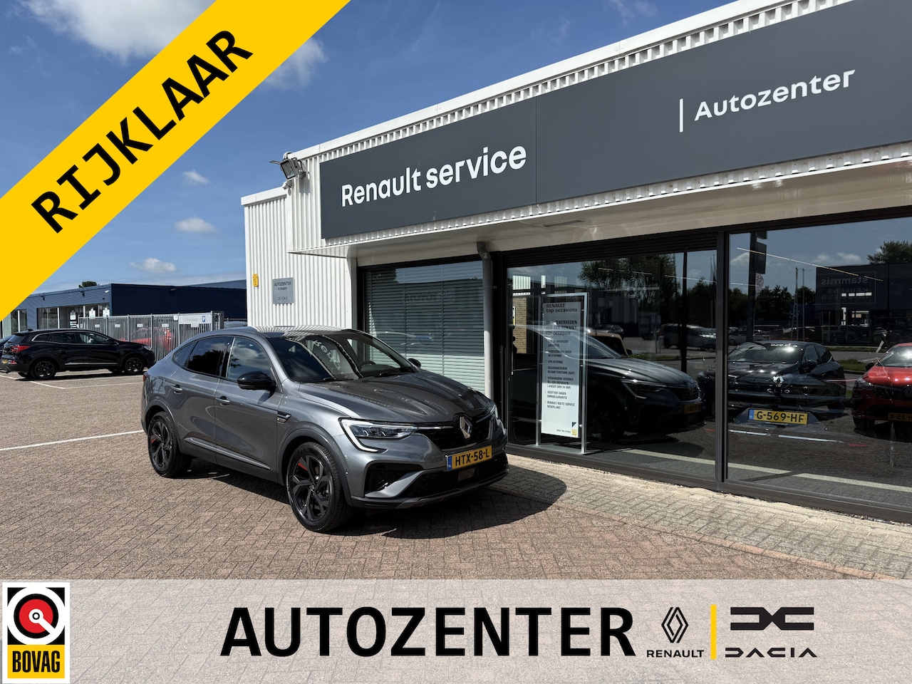 Renault Arkana - 1.6 E-Tech Hybrid 145 R.S. Line | 360 camera | reservewiel | carplay | tijdelijk gratis To - AutoWereld.nl