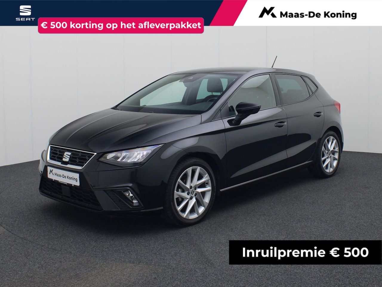 SEAT Ibiza - 1.0TSI/95PK FR · Navigatie · Apple Car Play · Parkeersensoren · Garantie tot april 2028 of - AutoWereld.nl