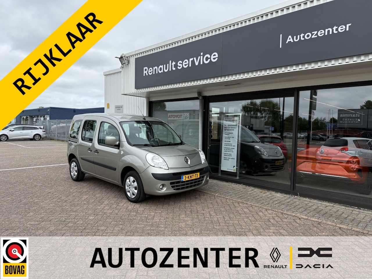 Renault Kangoo - rolstoelauto | automaat | airco | carkit | tijdelijk gratis Top Afleverpakket twv Eur 695 - AutoWereld.nl