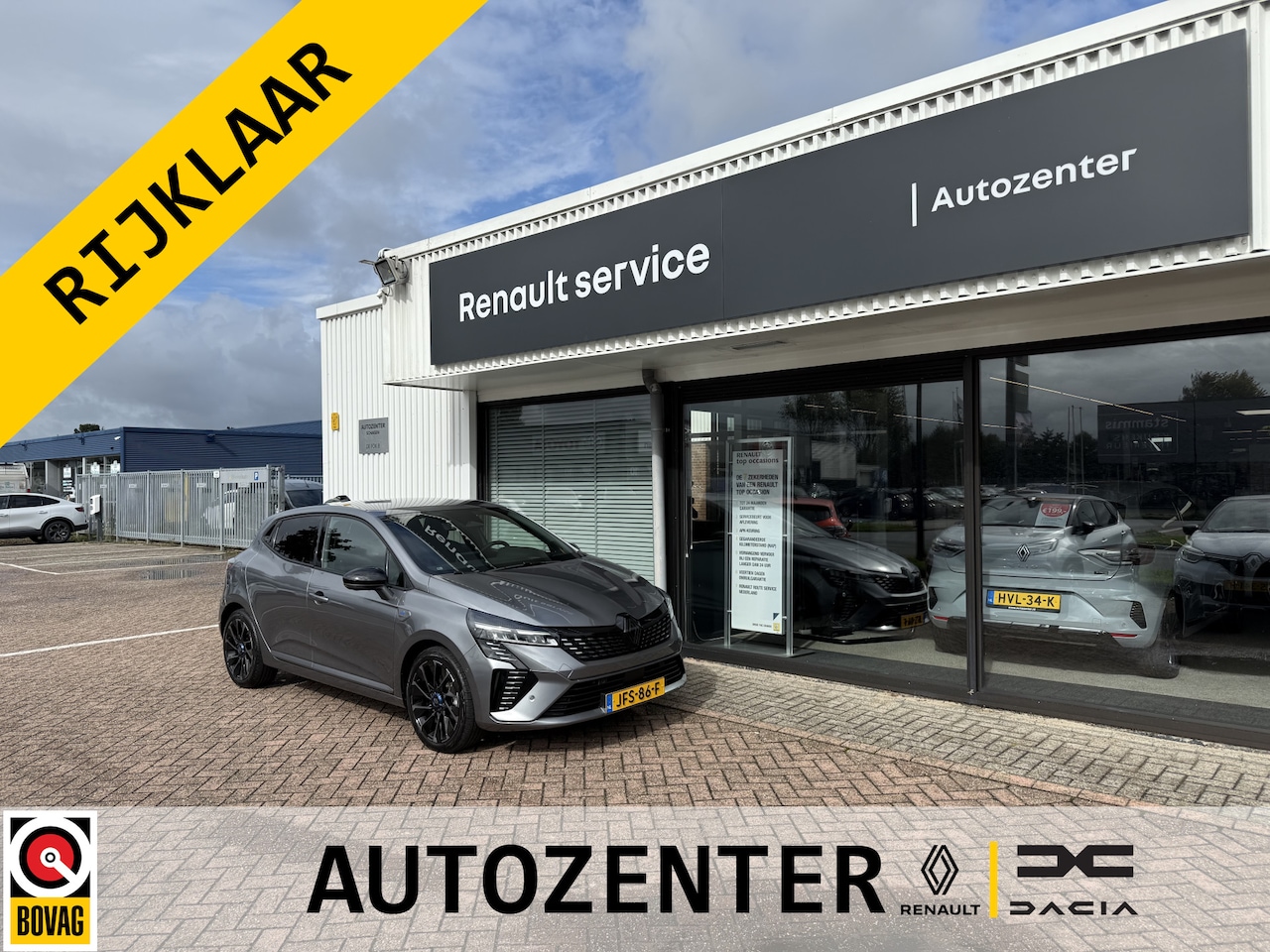 Renault Clio - 1.6 E-Tech Full Hybrid 145 esprit Alpine | adaptieve cruise | 360 camera | tijdelijk grati - AutoWereld.nl