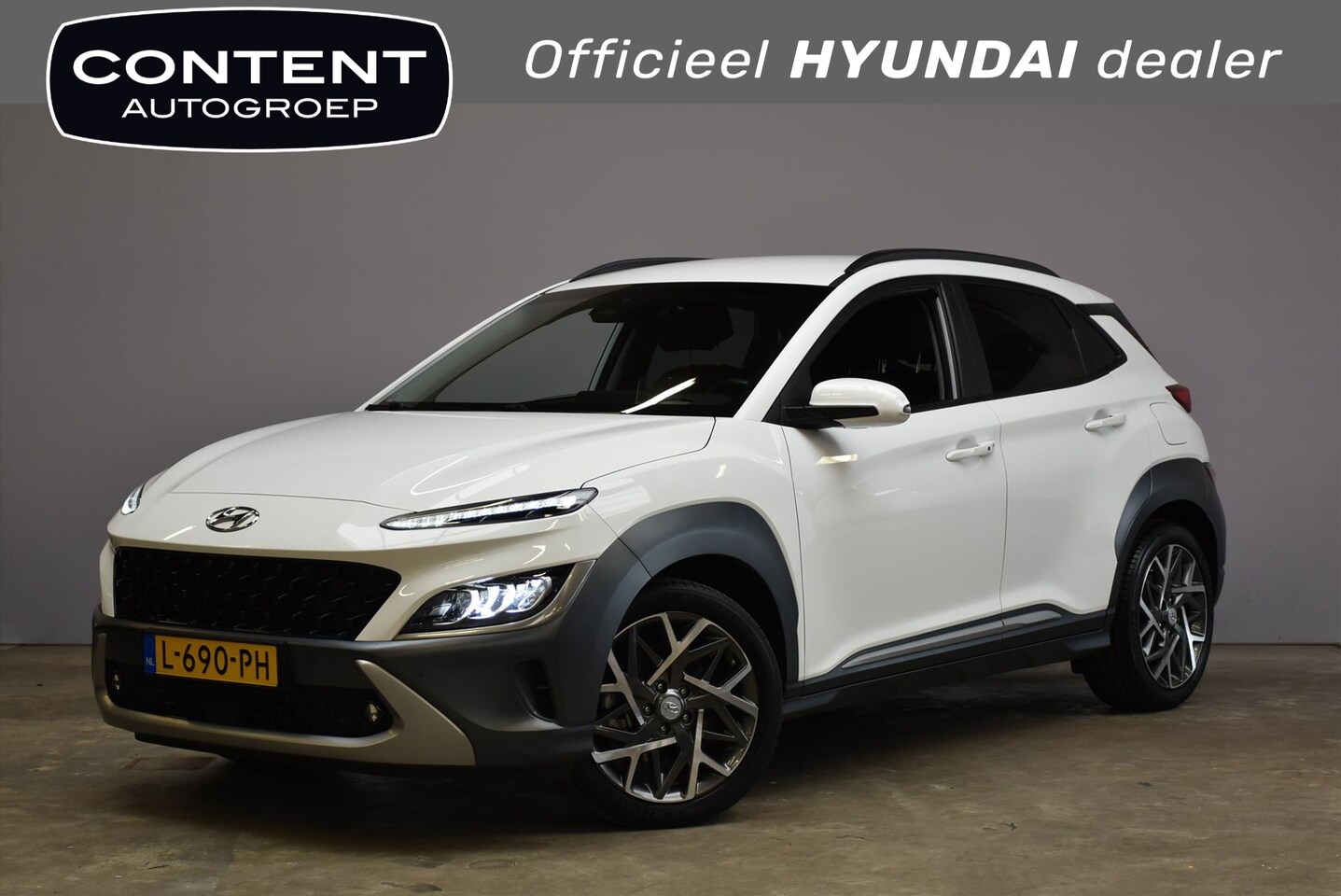 Hyundai Kona - 1.6 GDI HEV 141pk DCT Premium - AutoWereld.nl