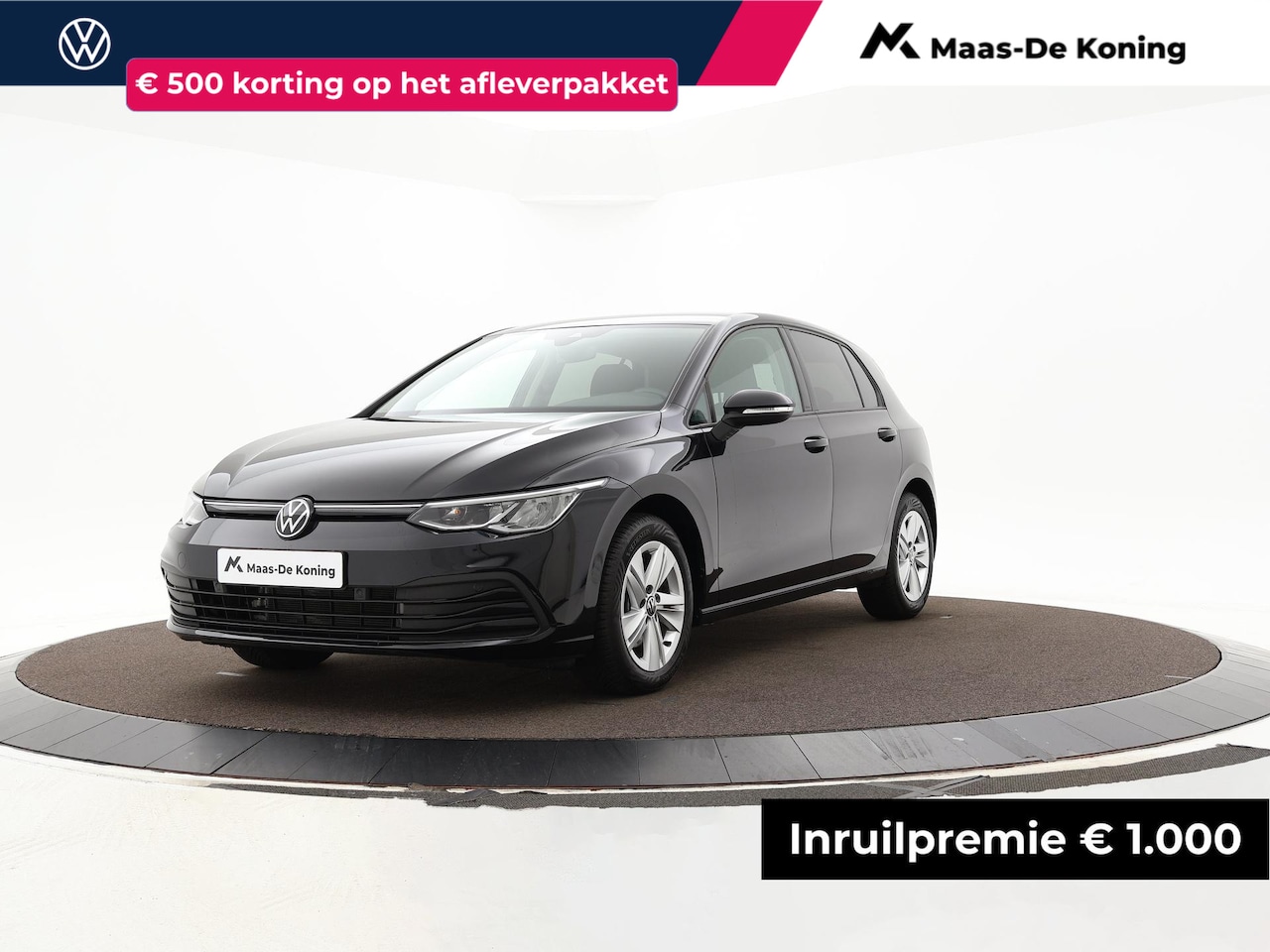 Volkswagen Golf - 1.0 eTsi 110pk DSG Life · Apple/Android Car Play · Navi · P-Sensoren · ACC · DAB · 16'' In - AutoWereld.nl