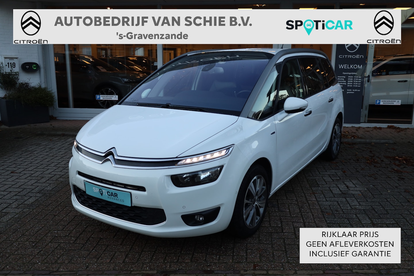 Citroën Grand C4 Picasso - e-THP 165 Exclusive Automaat-6 All season banden | Navigatie | Elektr a klep - AutoWereld.nl