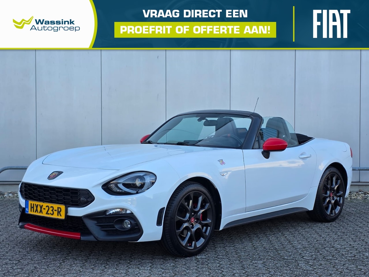 Fiat 124 Spider - Abarth 1.4 170k Automaat I Carplay / Android Auto I Cruise Control I Stoelverwarming I Bos - AutoWereld.nl