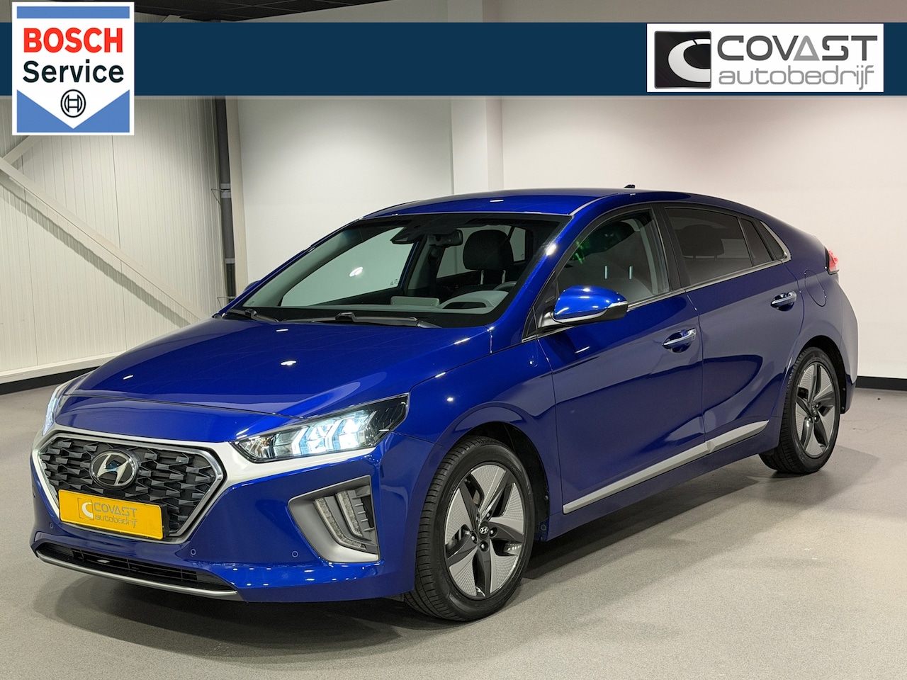 Hyundai IONIQ - 1.6 GDi Hybrid Premium|Infitiy|Stoelkoeling|Adaptive|Camera|Leder| - AutoWereld.nl