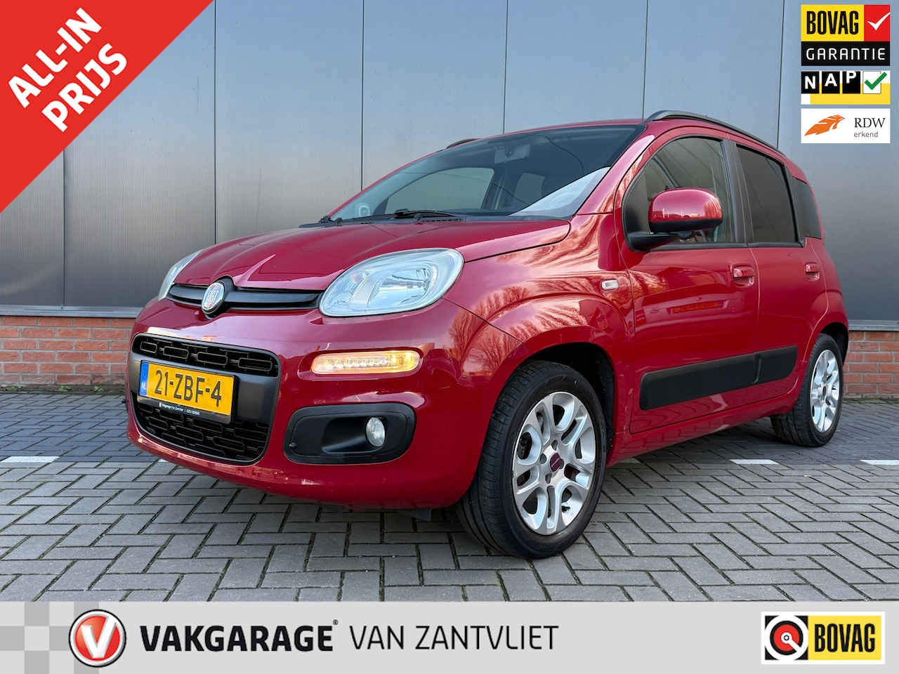 Fiat Panda - 0.9 TwinAir Lounge 0.9 TwinAir Lounge (12 mnd BOVAG-garantie) - AutoWereld.nl