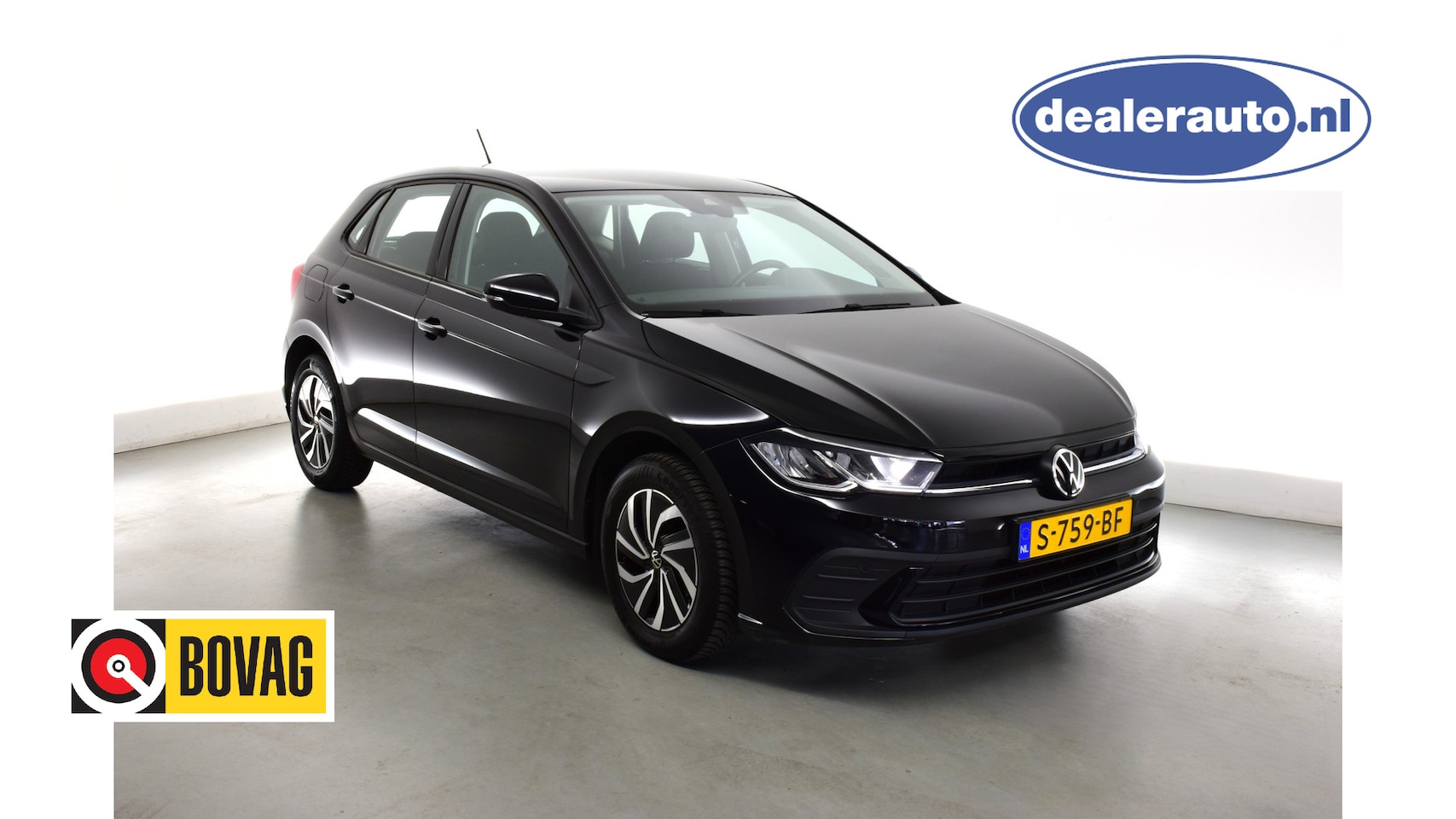 Volkswagen Polo - 1.0 TSI Life M'23 Carplay, Adapt-Cruise-4S banden, NL auto Dig Cockpit - AutoWereld.nl