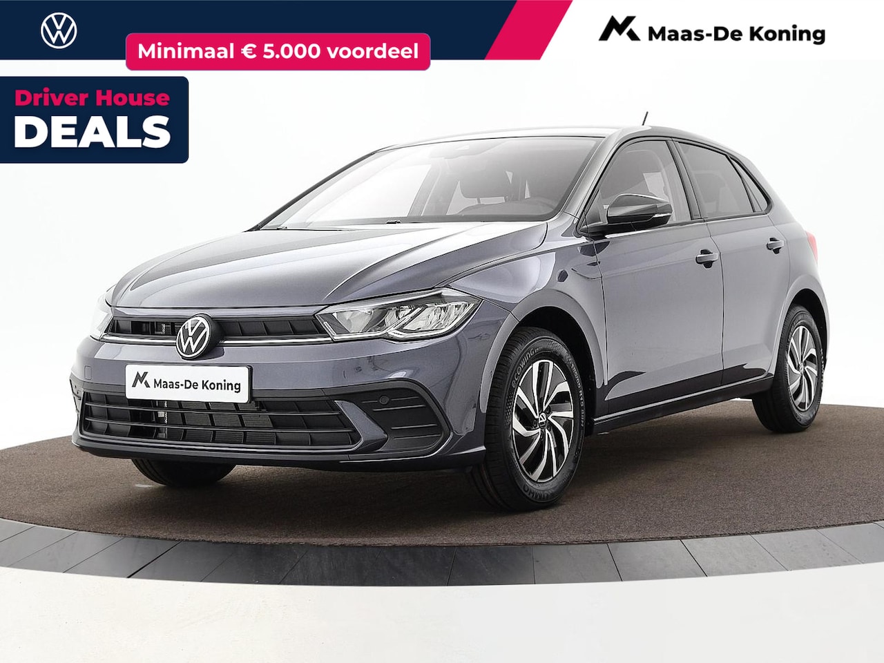 Volkswagen Polo - Life Edition 1.0 TSI 95 pk 5 versn. Hand · Achteruitrijcamera · Parkeersensor achter · Vel - AutoWereld.nl