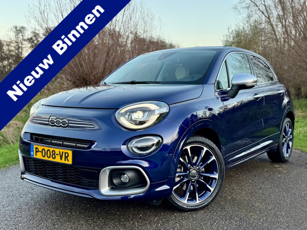 Fiat 500 X - 1.5 Hybrid Yacht Club Capri Cabrio Incl BTW / 1 Eigenaar / Airco / Navi / Camera / Leder / - AutoWereld.nl