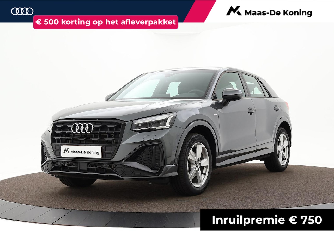 Audi Q2 - 35 Tfsi 150pk S-tronic S Edition · Apple/Android Car Play · Navi · Cruise Control · Stoelv - AutoWereld.nl