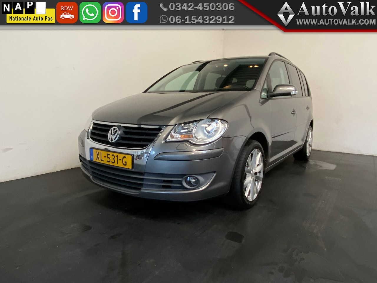 Volkswagen Touran - 1.4 TSI Highline. Trekhaak! - AutoWereld.nl