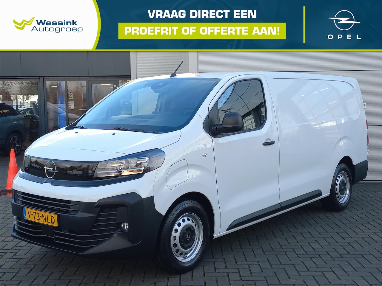 Opel Vivaro Electric - EV 75 kWh 136pk L3 Automaat + Extra's | Airconditioning | Navigatie via app | Camera | Par - AutoWereld.nl