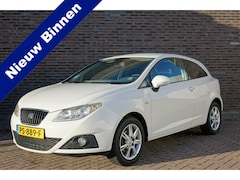 SEAT Ibiza SC - 1.2 Reference, airco, cruise control, navigatie, bluetooth, leuke auto