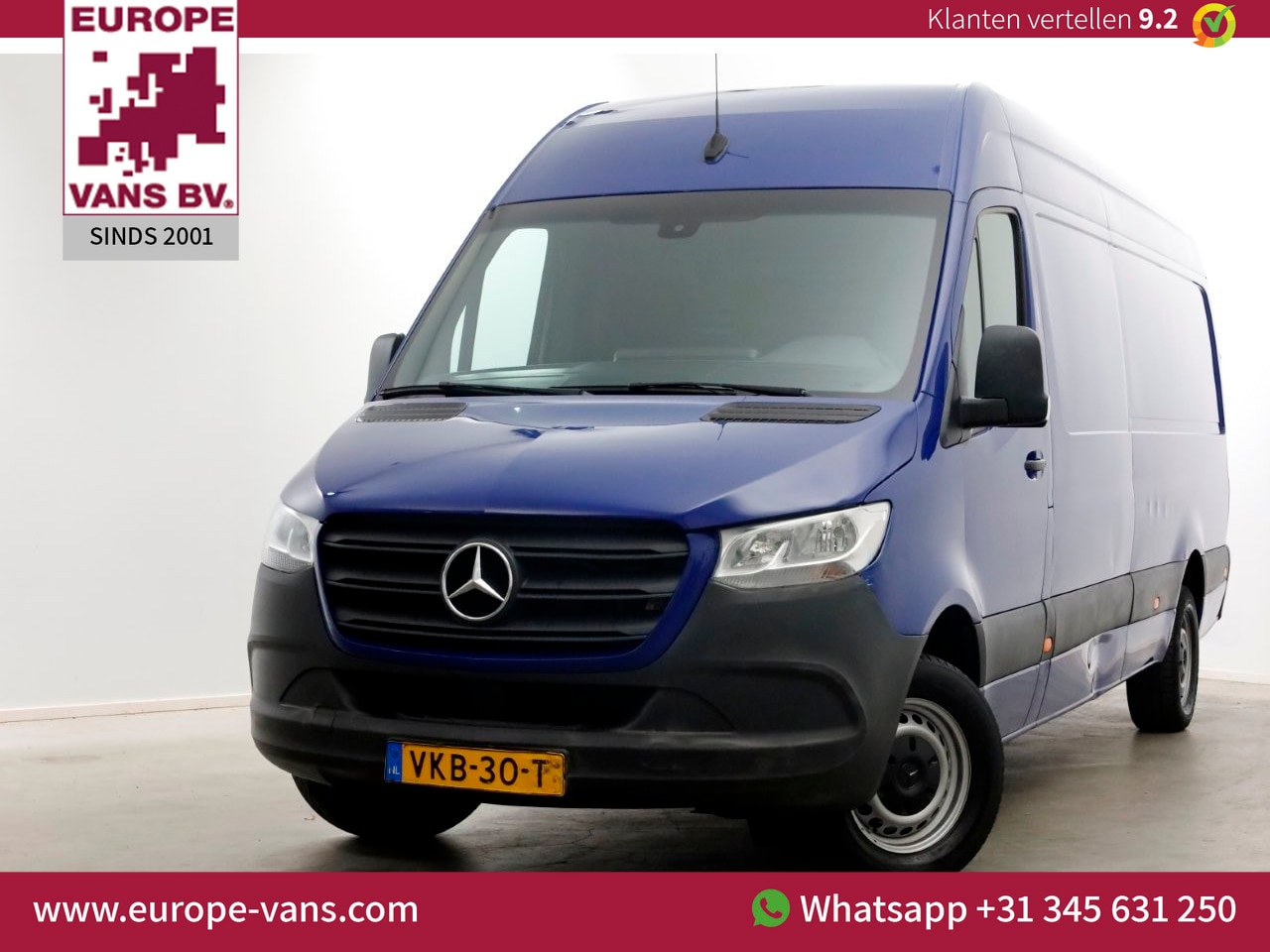 Mercedes-Benz Sprinter - 314 CDI 143pk 7G Automaat L3H2 Maxi Airco/Camera 04-2021 - AutoWereld.nl