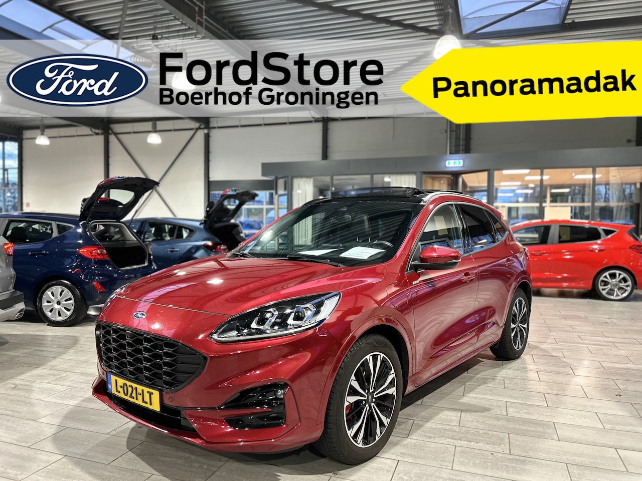 Ford Kuga - 2.5 PHEV 225 pk ST-Line X | Pano | Winter Pack | 19" | Adapt. cruise | Adapt. LED | 4 seiz - AutoWereld.nl